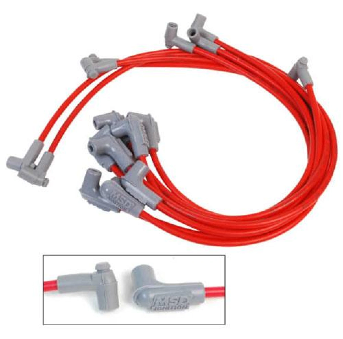 Moroso 72133 Spark Plug Wire Loom Separators Kit - Black, For Small Block Ford Engines